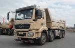 Tipper Truck Used Shacman Dumper 8*4 Construction Waste Transportation Weichai