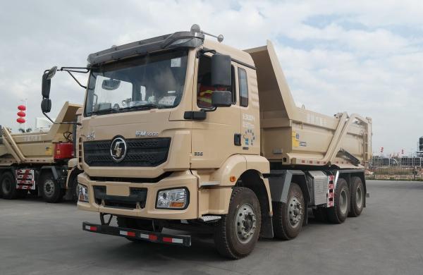 Tipper Truck Used Shacman Dumper 8*4 Construction Waste Transportation Weichai
