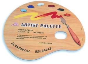 China Paper Cover Material Artist Paint Pad Artist Paint Palette Art Pad For Kids factory