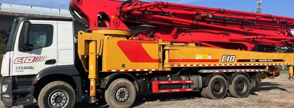 Sany Lorry Mounted Concrete Pump Second Hand SYM5442THBEB Infrastructure