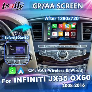 China Infiniti JX35 QX60 8 Inch Wireless Carplay Android Auto HD Replacement Screen factory