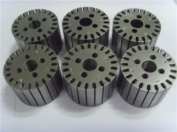 Electric Brushless Motor Stator , Air Conditioner Motor Lamination Steel