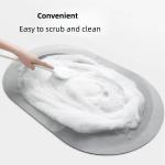 Soft Non Slip Customized Diatomite Bath Mat for Bathroom Absorbent Floor