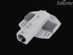 50W SMD3030 LED Street Light Fixtures With AL6063 Aluminium Housing