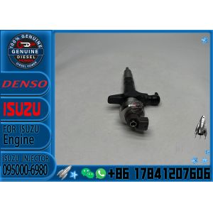 Diesel Fuel Common Rail Injector 095000-6980 8-98011604-0 For Isuzu 4JJ1 Engine