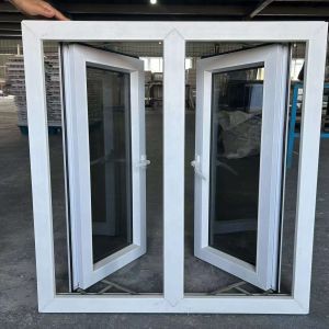 UPVC Frame Custom Casement Window With Cheap Price