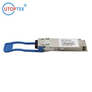 China High quality QSFP 40G LR4 10KM 1310nm fiber Optical Transceiver Module factory
