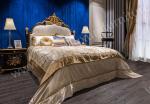 kingbed Furniture for bedroom modern royal luxury master wooden bed TA-028