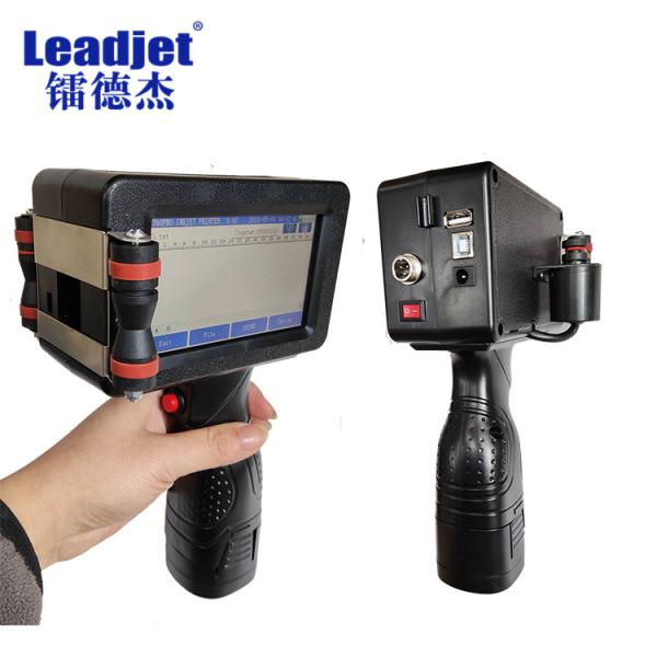 China S500 12.7mm Expiry Date Coding Machine Portable With 5 Inch Touch Screen factory