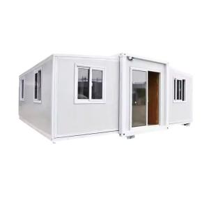 China Good Thermal Insulation Frame Prefab Container Homes Steel Luxury Container House for Villa 40ft Fast Build factory