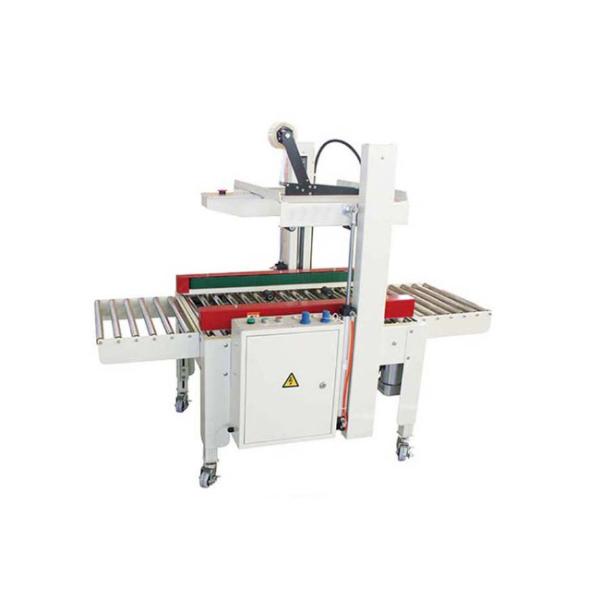 China Size Adjust Automatically Pneumatic Carton Sealer Box Tape Sealing Machine factory