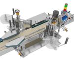 30L Drums Double Sides Sticker Labeling Machine For Round Bottle TN-200LDS
