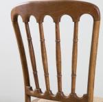 Solid Wood Chivari Chair for Rattan Dining at Classical Wedding Events