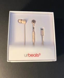 China Beats by Dr Dre urBeats3 [ Matte GOLD + Lightning Connector ] NEW factory