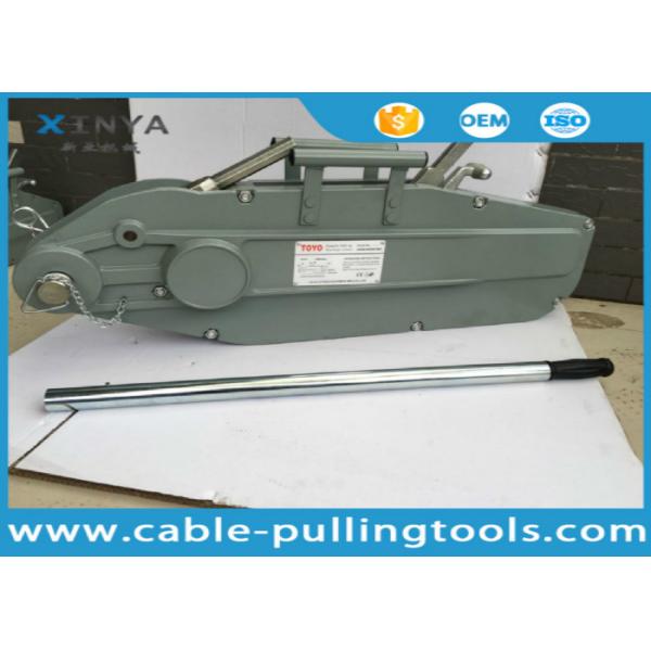 China 3.2T Tirfor Manual Wire Rope Hoist With 20m Wire Rope for Lifting and Pulling factory