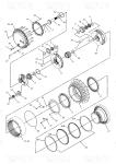 In stock Hydraulic Swing and Travel Motor Drives For 227-6116 E325C Excavators