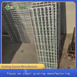 China Corrosion Resistant HDP Steel Grate Stair Treads Bar Grating Treads factory