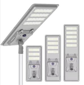 China High Power Quality Outdoor Solar Street Lighting IP65 Waterproof 190lm/W Industrial Led Solar Street Lights factory