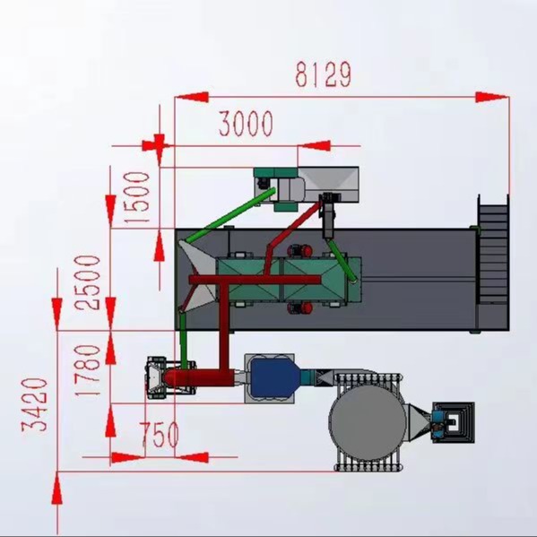 1t-2t/H Activated Carbon Plant Machinery Deep Processing Activated Carbon Equipment