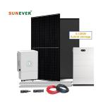 Complete Solar Systems Kit for 5kw 10kw Hybrid Solar Power Output Voltage V 220v