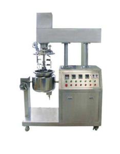 China Cosmetic Cream Vacuum Emulsifying Mixer 10L Emulsifier For Silicone Oil In Water factory