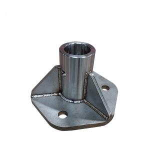 China Custom Sheet Metal Welding Parts Powder Coated Laser Cutting For Machinery Accessory factory