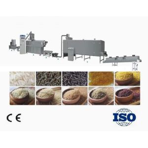 SUS304 Food Extruder Machine / Complete Auto Artificial Nutritional Rice