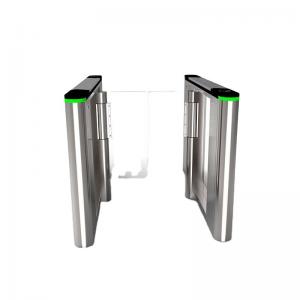 China AC110V Sliding Security Gates 50W High Speed Turnstile Entry Systems on sale