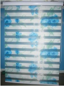 China Patterned Zebra Jacquard Electric Roller Blind, Horizontal 3.0m factory