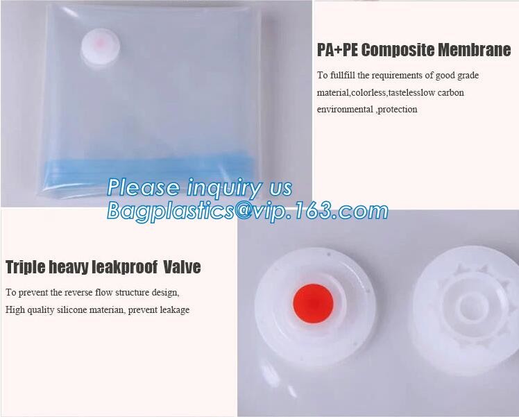 Eco-Friendly zipper industrial vacuum storage bag, zipper vacuum cleaner filter bag, zipper silicone vacuum bag, bagplas