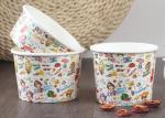 200ml 100% Biodegradable Branded Ice Cream Cups Single Wall Eco - Friendly