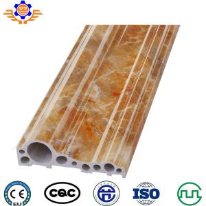China 320Kg/HR PVC Artificial Marble Production Line SGS Plastic Profile Pvc Profile Extrusion Machine factory