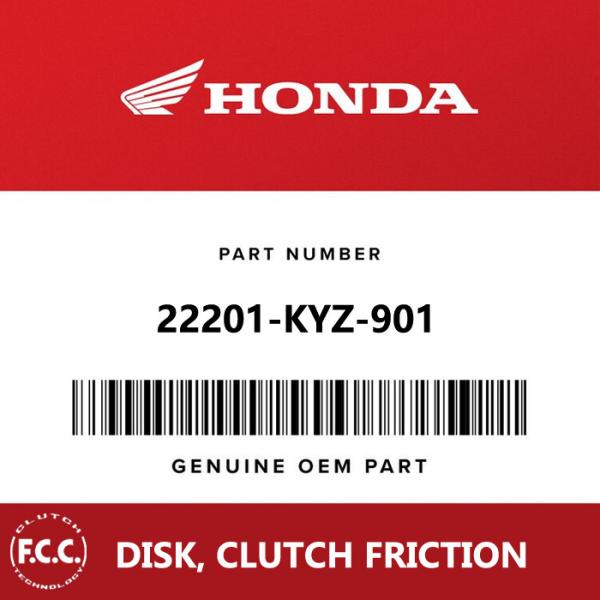 FCC Clutch Friction Disc Plate Paper For Honda Supra X 125 Blade 125 Fi Dash 125