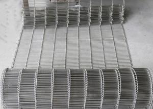 China 1m Width Medicine Industry Sus304 Flat Flex Wire Belt factory