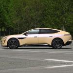 AVATR 12 Pure Electric Car 5 Seats Sport Car 4WD Yellow Energy Vehicles Sedan
