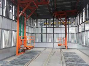 China Lifting Walking Platform Hanging Style Lifting Work Table For Painting Room / Painting Working Platform factory