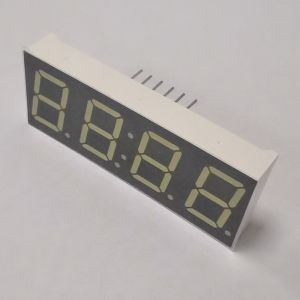 4 Digit 7 Segment LED Clock Display Common anode White 14.2mm for Digital Timer