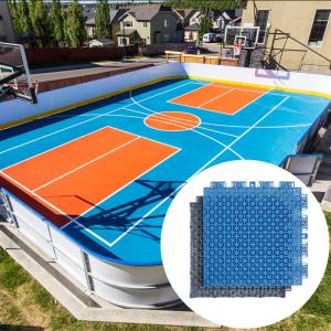 China Outdoor Sports Pickleball Basketball Court Flooring Tiles Interlocking factory