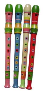 China New Style 8 hole Cartoon wood recorder / toy flute/ Music Toy / Orff instruments / Promotion gift AG-PC1 factory