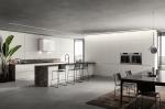L shaped PET Kitchen Cabinets Customized White Modern Kitchen Cabinet