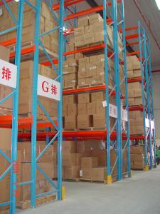 China Heavy Duty Pallet Warehouse Racking / Metal Storage Shelves factory