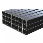 25x50 Low Carbon Steel Pipe Galvanized Structural ERW Rectangular Steel Tube
