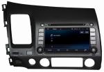 Ouchuangbo car Radio Stereo DVD GPS Navi Player for Honda Civic (left) 2006-2011
