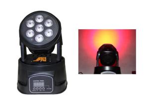 China 7pcs 10w Rgbw 4 In 1 Moving Head Led Stage Lighting Disco Lights factory