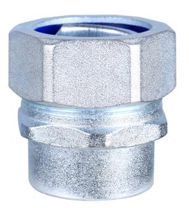 China Waterproof Inner teeth Connector straight type, flexible conduit connector , DPN connector factory