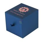 Luxury Rigid Cardboard Custom Logo Stamping Paper Drawer Candle Gift Box