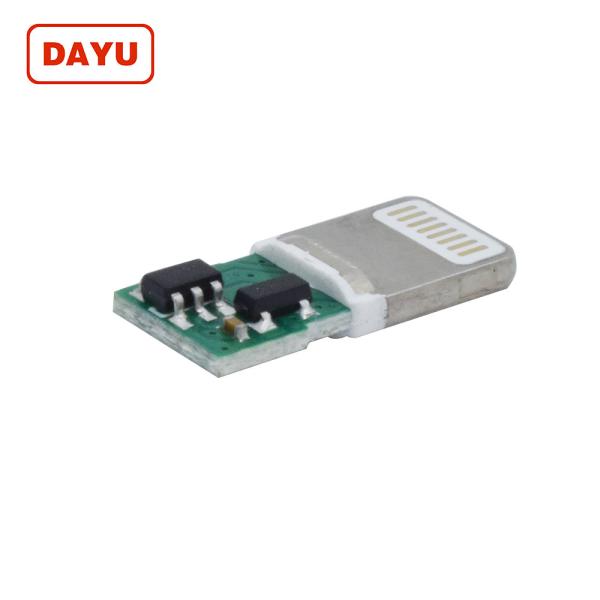 China 2 PIN Tin Plating Iphone Lightning Connector With Charging & Data Function factory