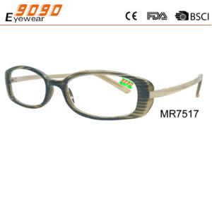 China Unisex fashion design reading glasses with stainless steel, suitable for men and women factory