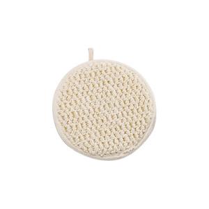 China Natural Bath Body Scrubber Round Exfoliating Pad For Remove Dead Skin factory
