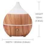 24V 200ML Chaojin Household Wood Grain Bluetooth Bamboo Aroma Diffuser
